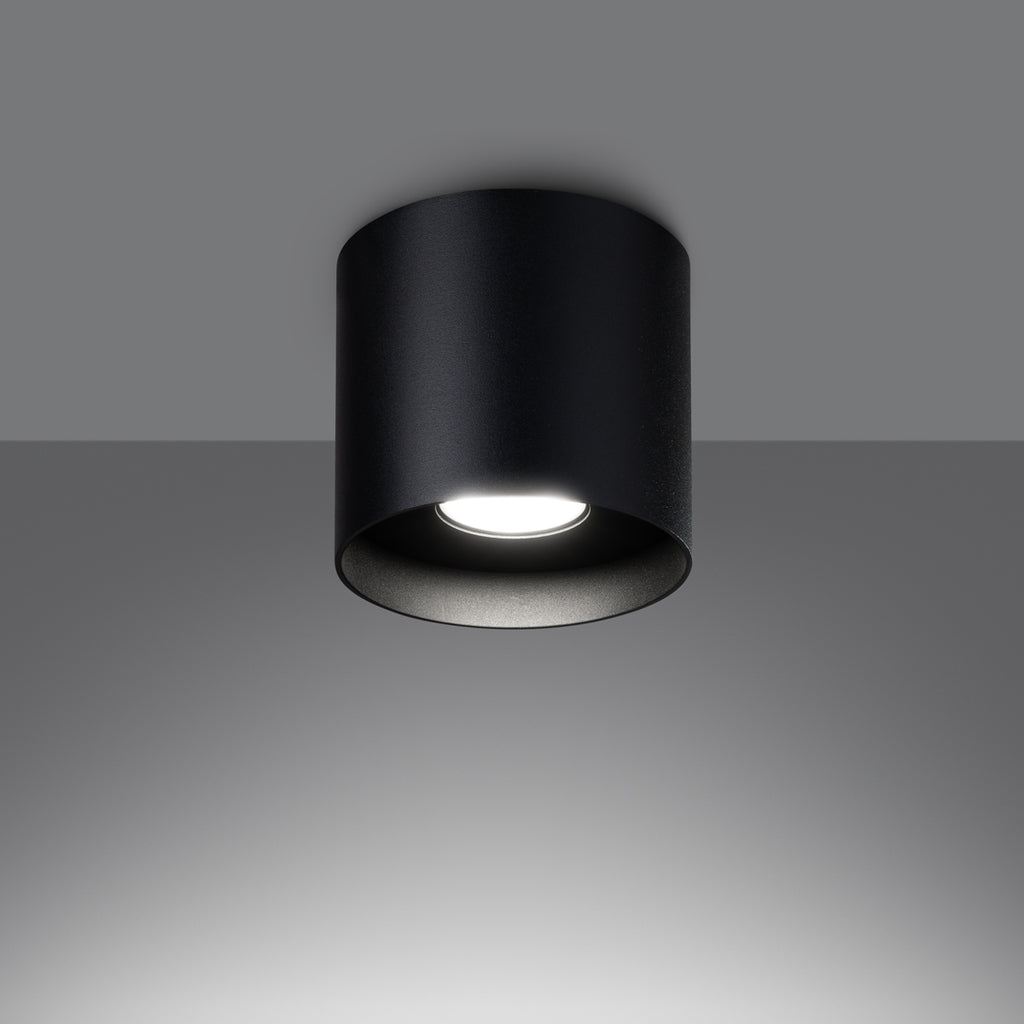 Deckenleuchte - Spot - Strahler MIKA schwarz Sollux Lighting
