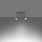Deckenleuchte - Spot - Strahlerd VERDO 3P weiß Sollux Lighting