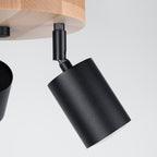 Deckenleuchte - Spot - Strahlerd VERDO 3P schwarz Sollux Lighting