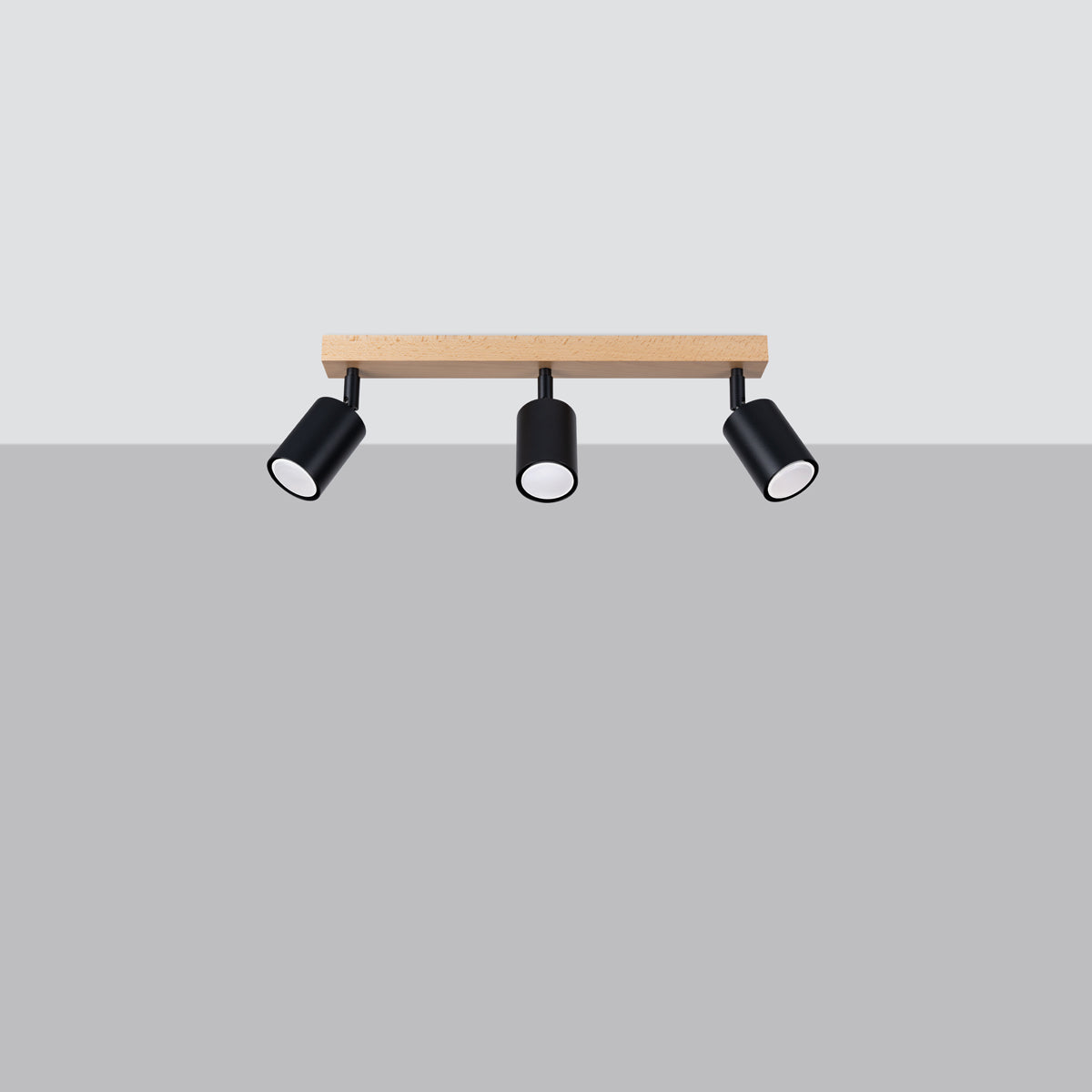 Deckenleuchte - Spot - Strahler VERDO 3L schwarz Sollux Lighting