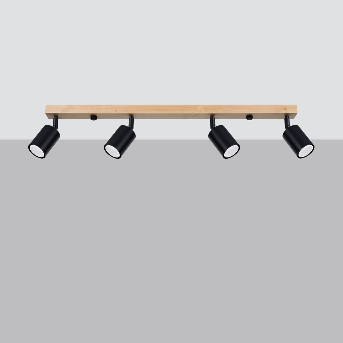 Deckenleuchte - Spot - Strahler VERDO 4 schwarz Sollux Lighting