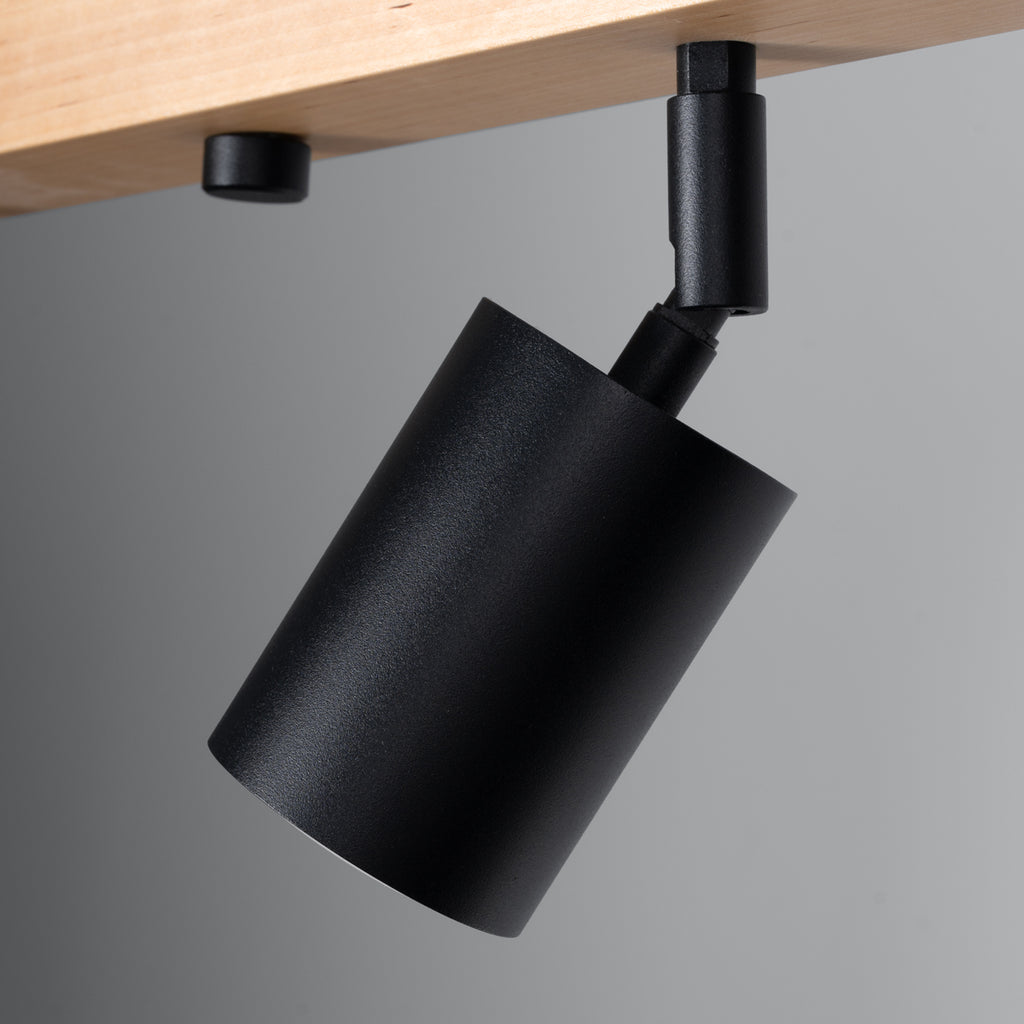 Deckenleuchte - Spot - Strahler VERDO 4 schwarz Sollux Lighting
