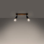 Deckenleuchte - Spot - Strahler ZUCA 2 schwarz Sollux Lighting