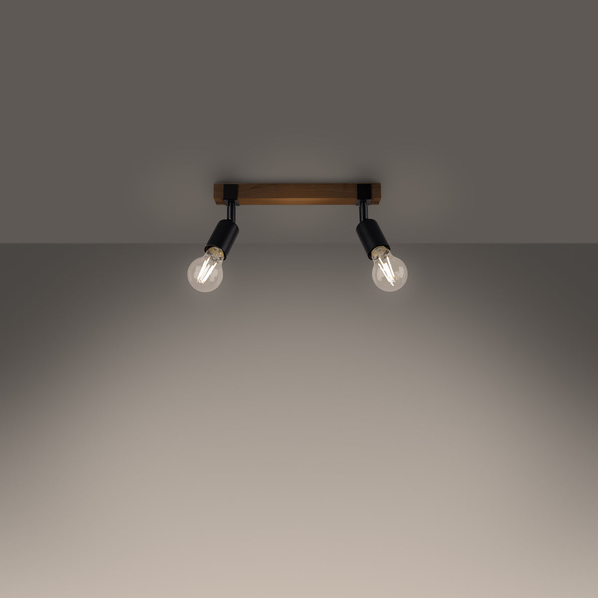 Deckenleuchte - Spot - Strahler ZUCA 2 schwarz Sollux Lighting