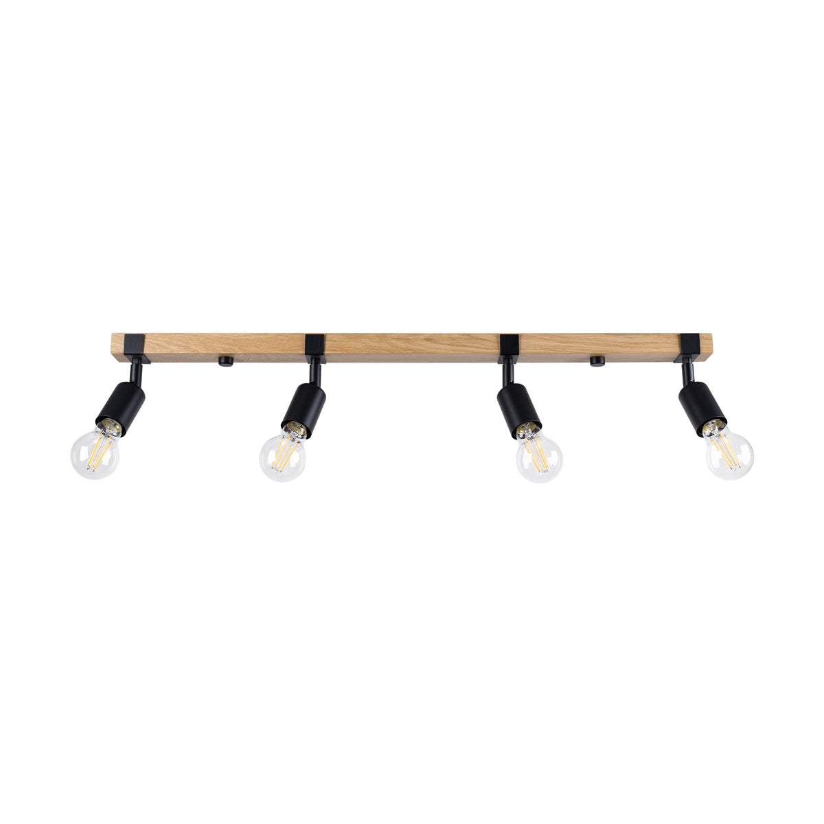 Deckenleuchte - Spot - Strahler ZUCA 4 schwarz Sollux Lighting