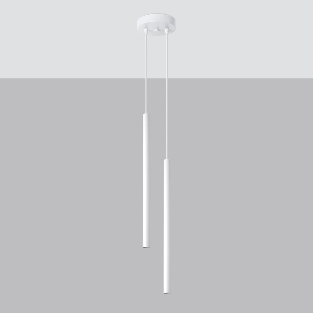Pendelleuchten PASTELO 2 weiß Sollux Lighting
