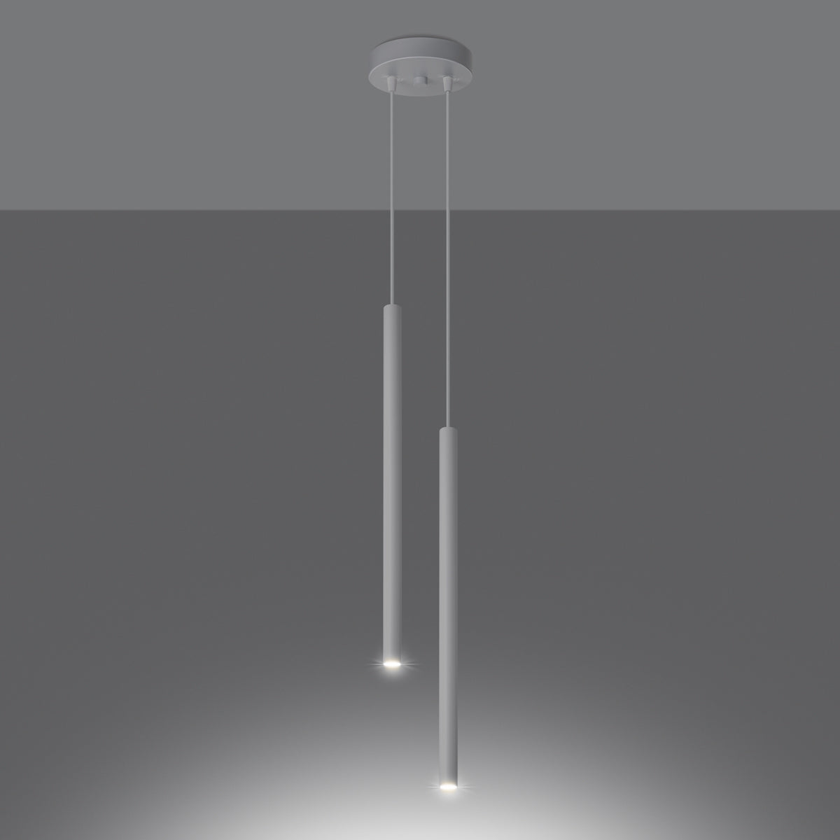 Pendelleuchten PASTELO 2 weiß Sollux Lighting