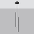 Pendelleuchten PASTELO 2 schwarz Sollux Lighting