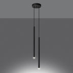 Pendelleuchten PASTELO 2 schwarz Sollux Lighting