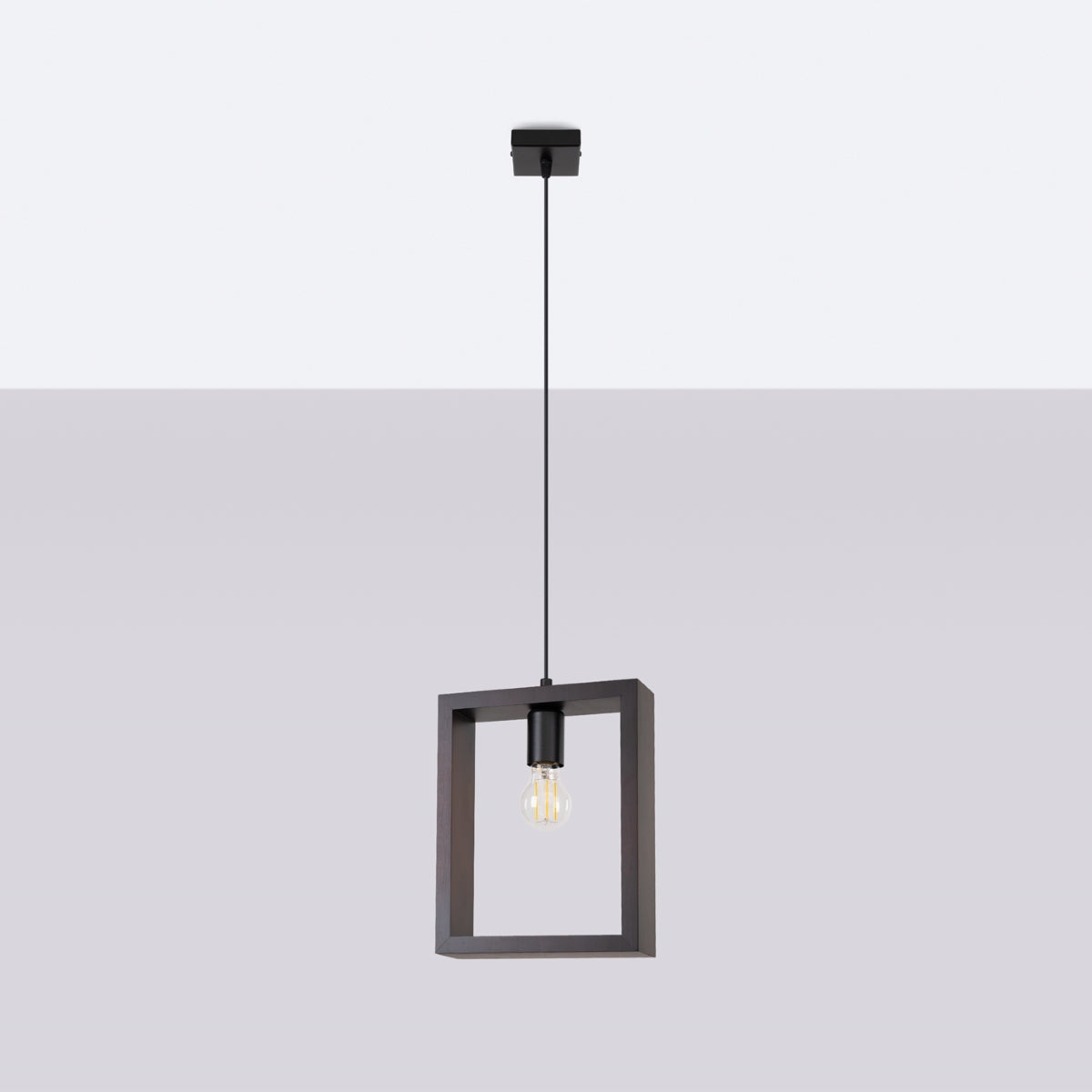 Pendelleuchte ARIES Wenge Sollux Lighting