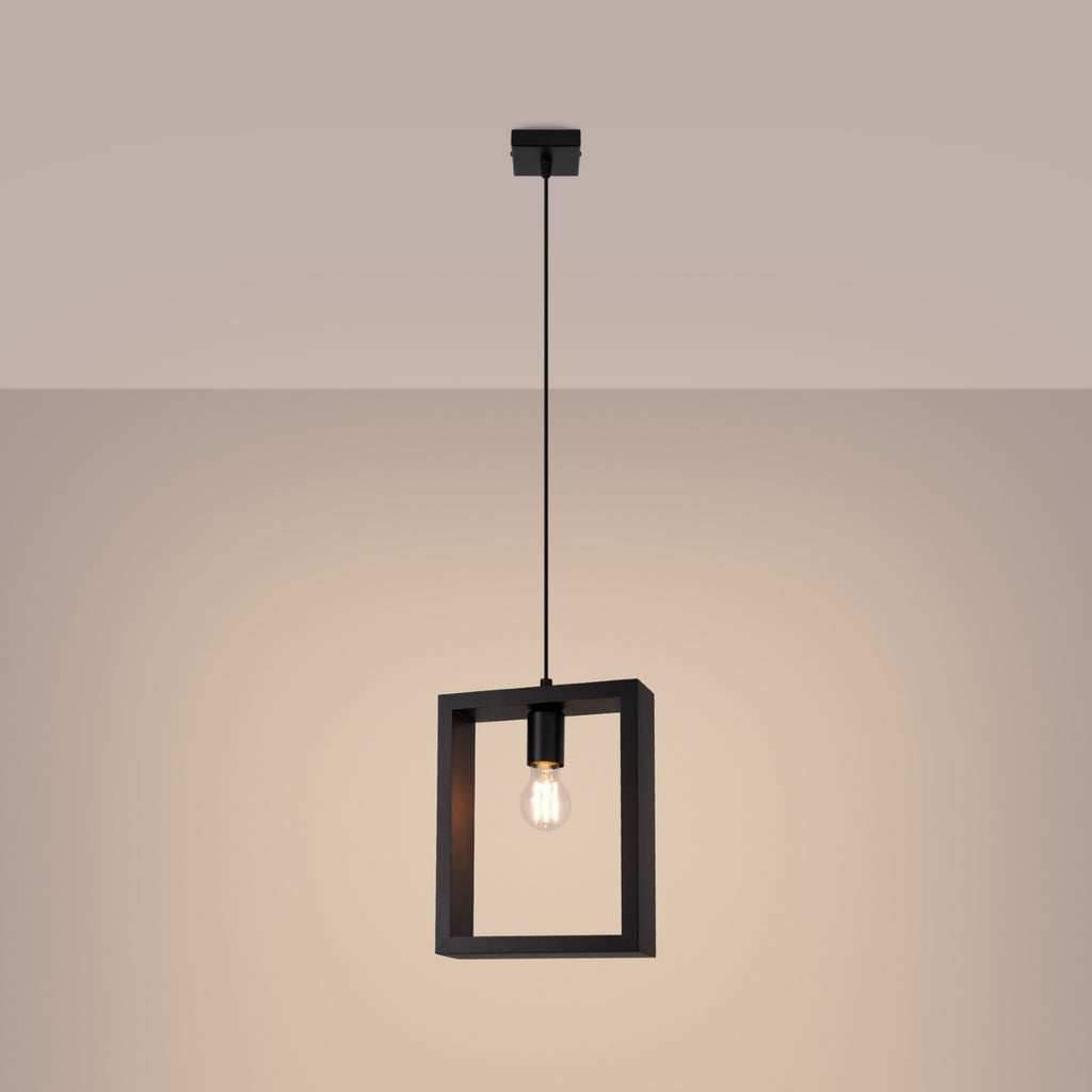 Pendelleuchte ARIES Wenge Sollux Lighting