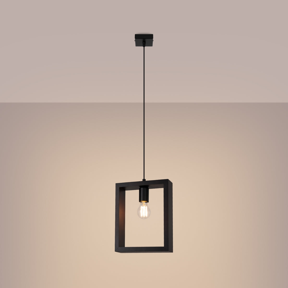 Pendelleuchte ARIES Wenge Sollux Lighting