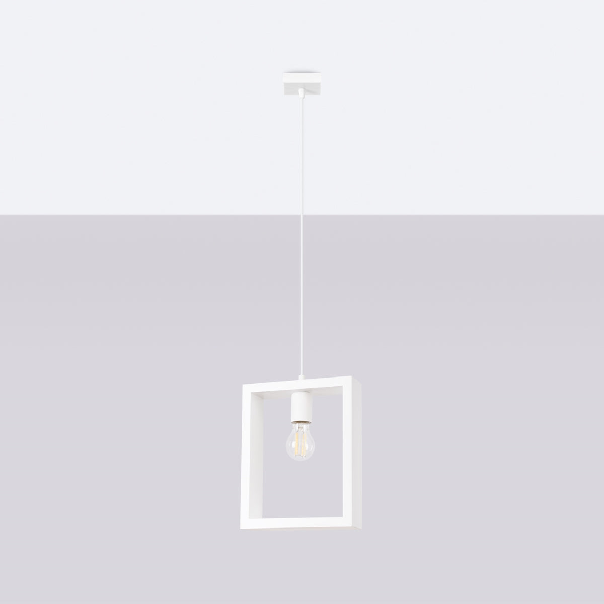 Pendelleuchte ARIES Weiß Sollux Lighting