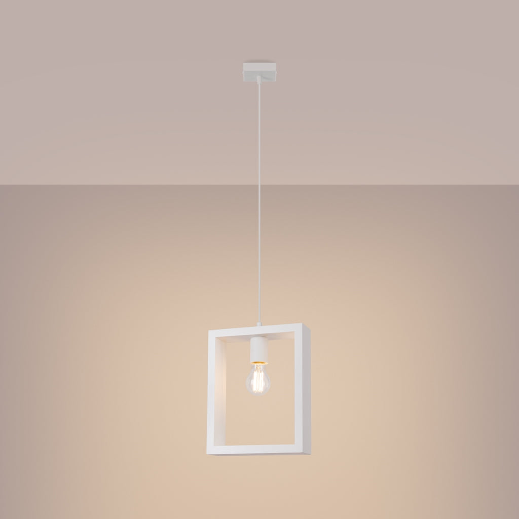 Pendelleuchte ARIES Weiß Sollux Lighting