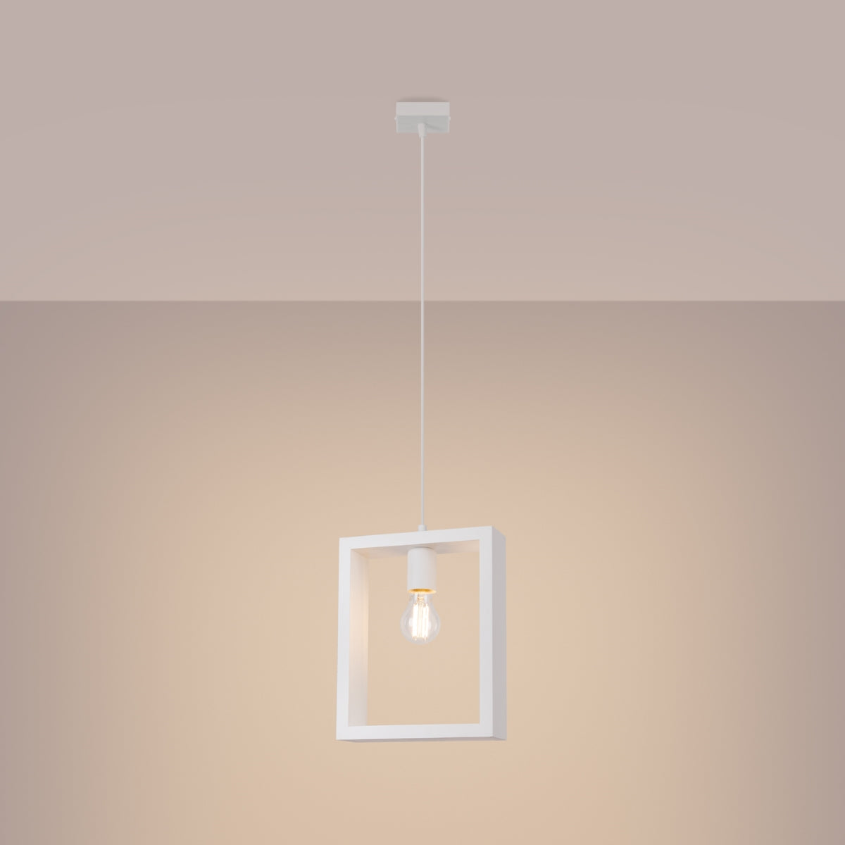 Pendelleuchte ARIES Weiß Sollux Lighting