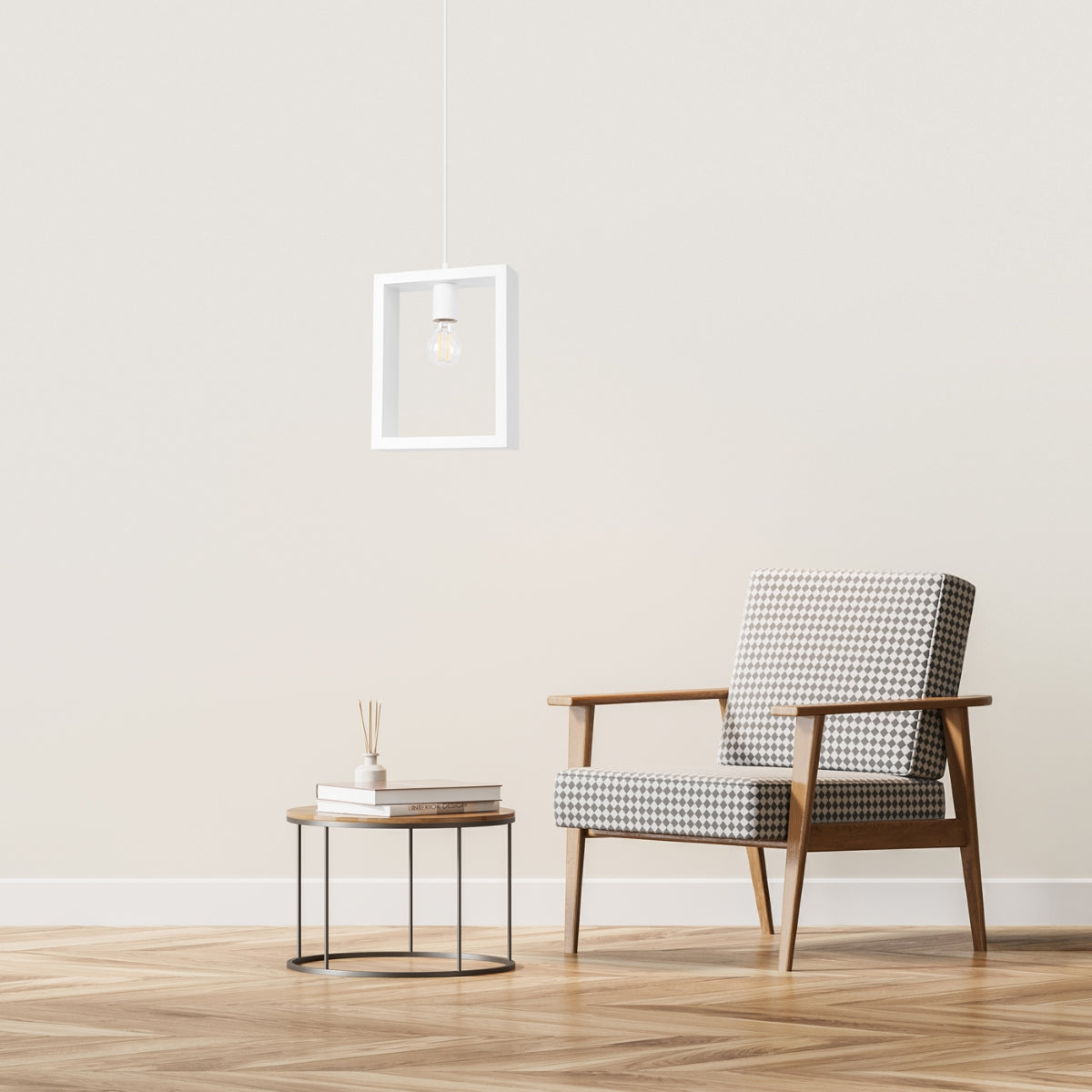 Pendelleuchte ARIES Weiß Sollux Lighting