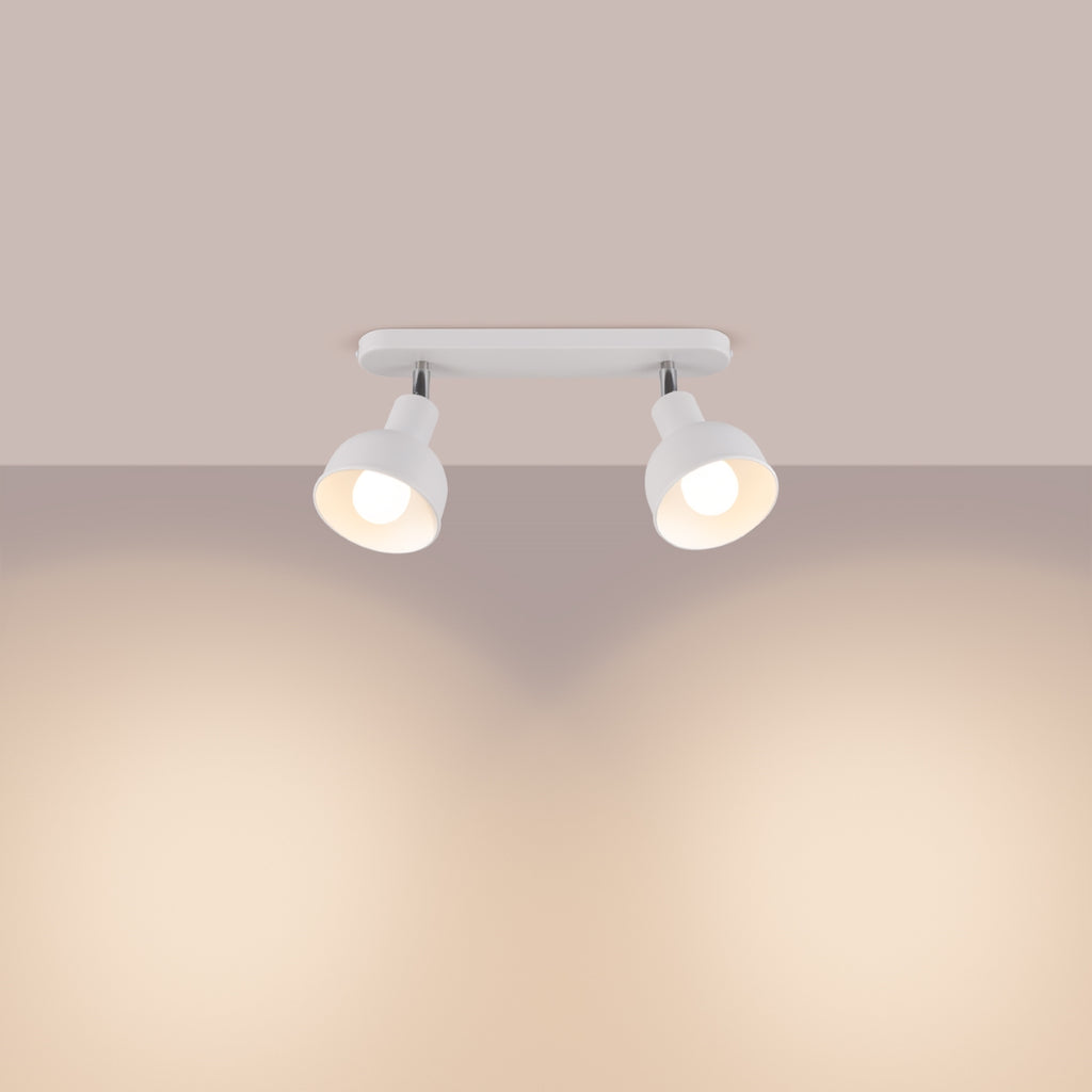 Deckenleuchte - Spot - Strahler ELBA 2 Weiß Sollux Lighting