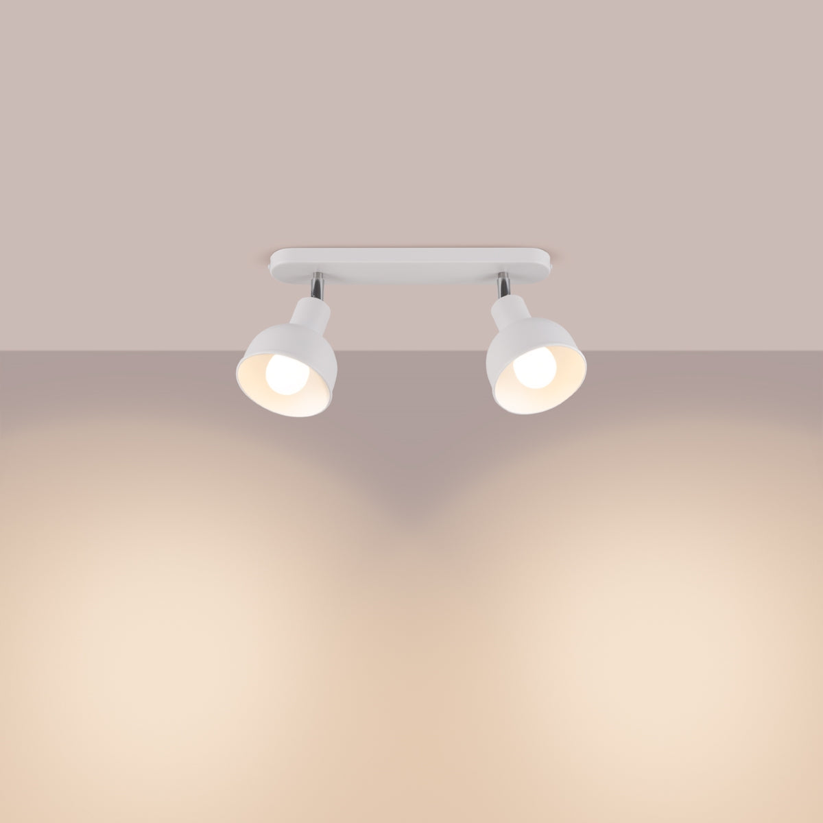 Deckenleuchte - Spot - Strahler ELBA 2 Weiß Sollux Lighting