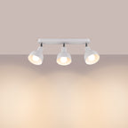 Deckenleuchte - Spot - Strahler ELBA 3 Weiß Sollux Lighting