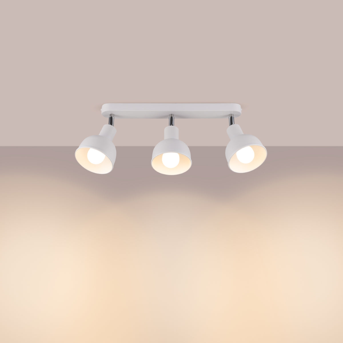 Deckenleuchte - Spot - Strahler ELBA 3 Weiß Sollux Lighting