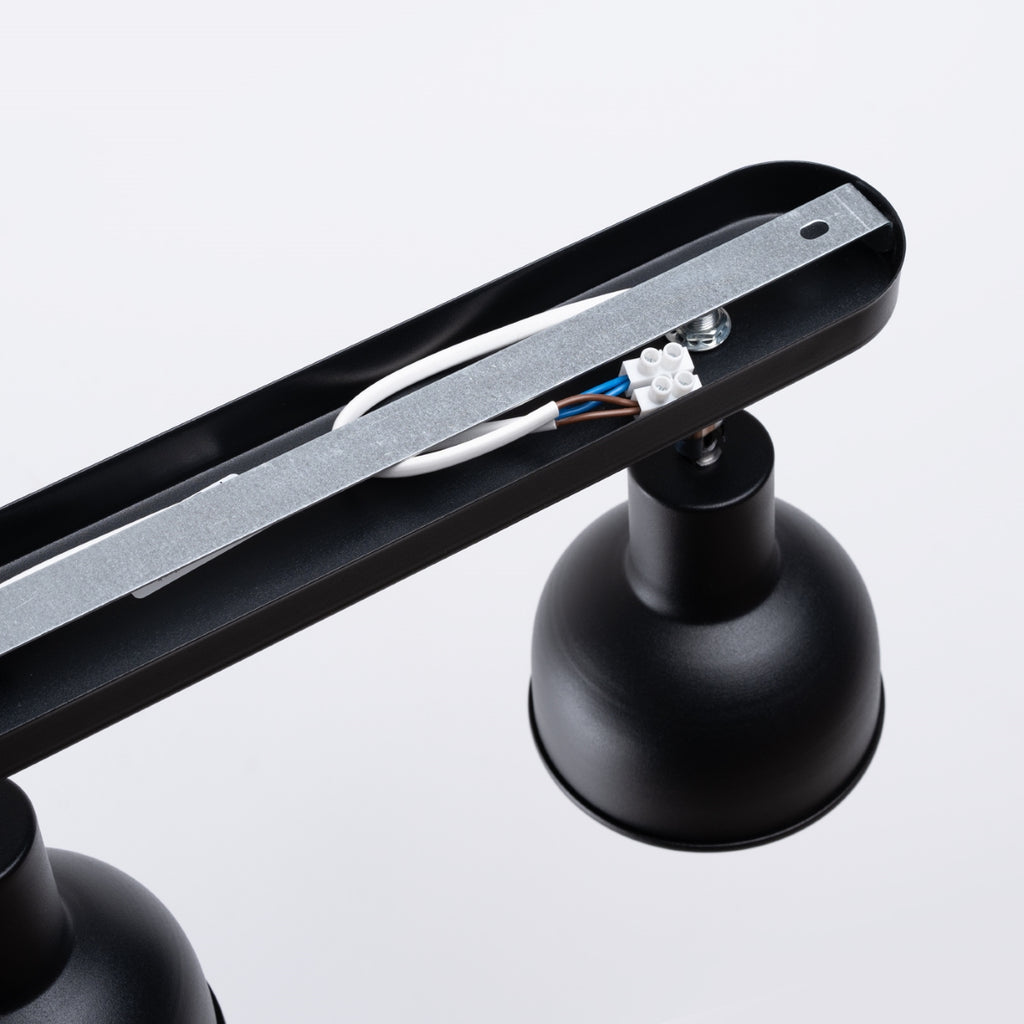 Deckenleuchte - Spot - Strahler ELBA 2 Schwarz Sollux Lighting