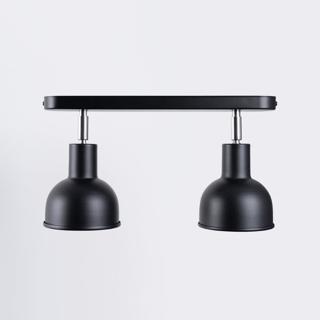 Deckenleuchte - Spot - Strahler ELBA 2 Schwarz Sollux Lighting