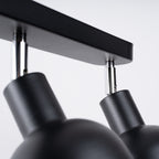 Deckenleuchte - Spot - Strahler ELBA 3 Schwarz Sollux Lighting