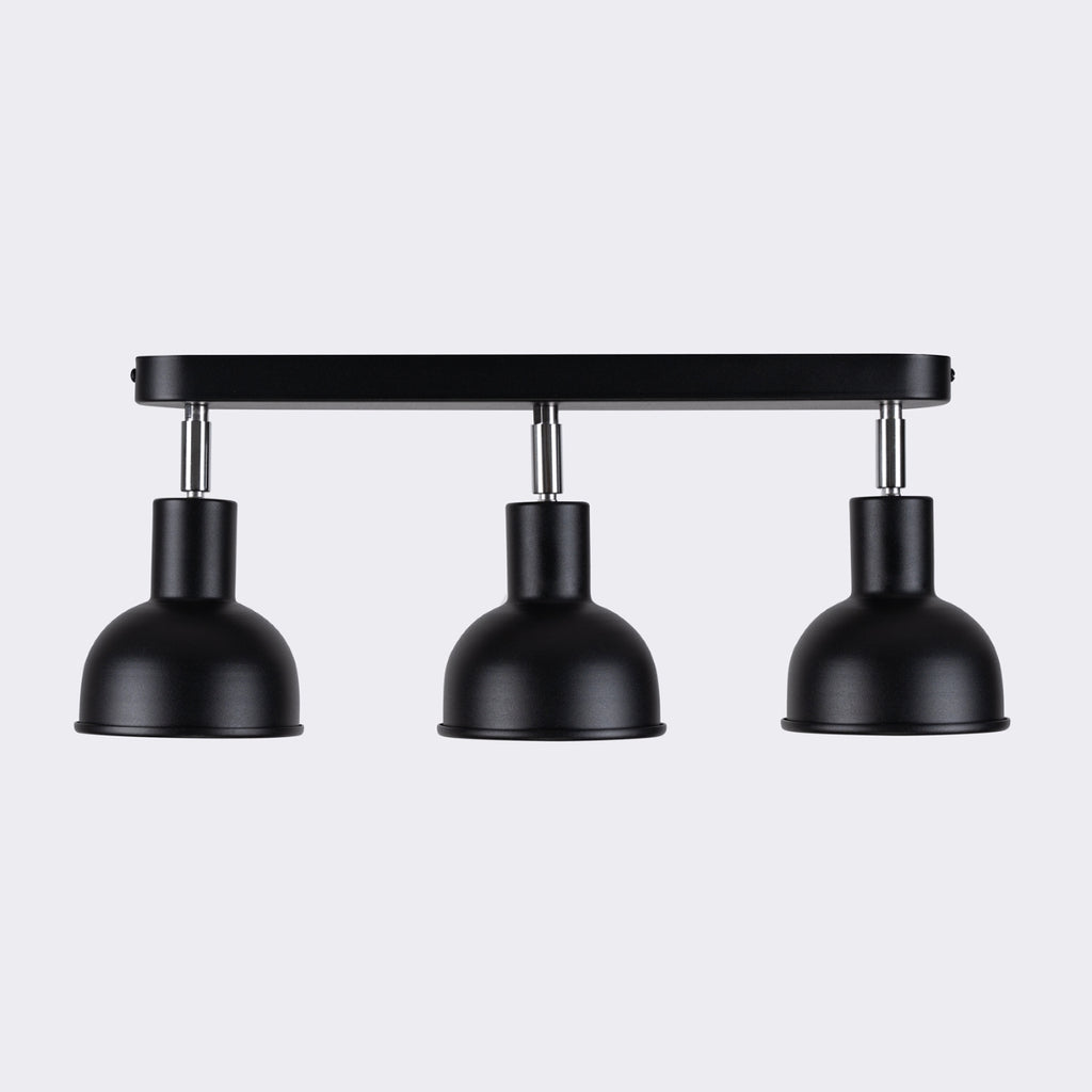 Deckenleuchte - Spot - Strahler ELBA 3 Schwarz Sollux Lighting