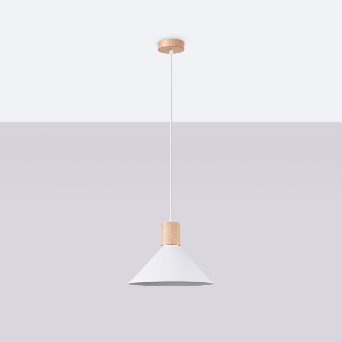 Pendelleuchte JAGA Weiß Sollux Lighting