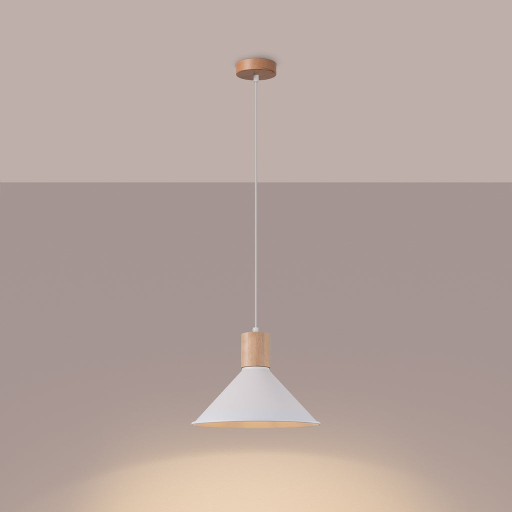 Pendelleuchte JAGA Weiß Sollux Lighting