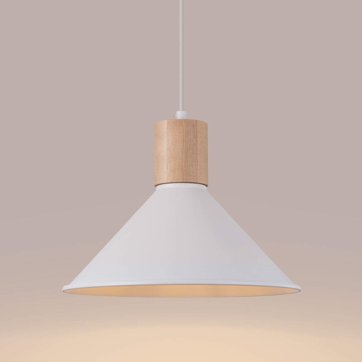 Pendelleuchte JAGA Weiß Sollux Lighting