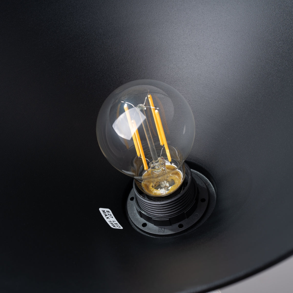 Pendelleuchte JAGA Schwarz Sollux Lighting
