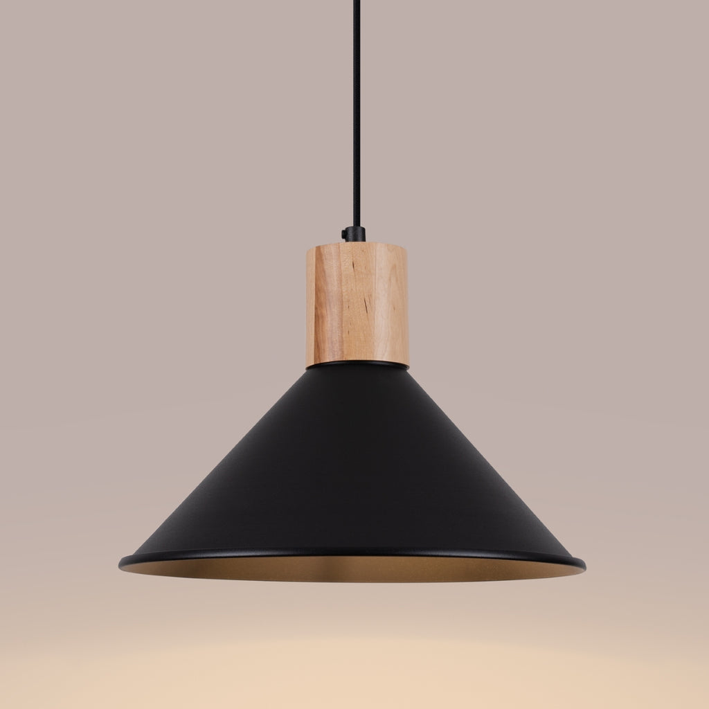 Pendelleuchte JAGA Schwarz Sollux Lighting