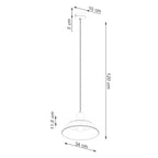 Pendelleuchte FANO Weiß Sollux Lighting