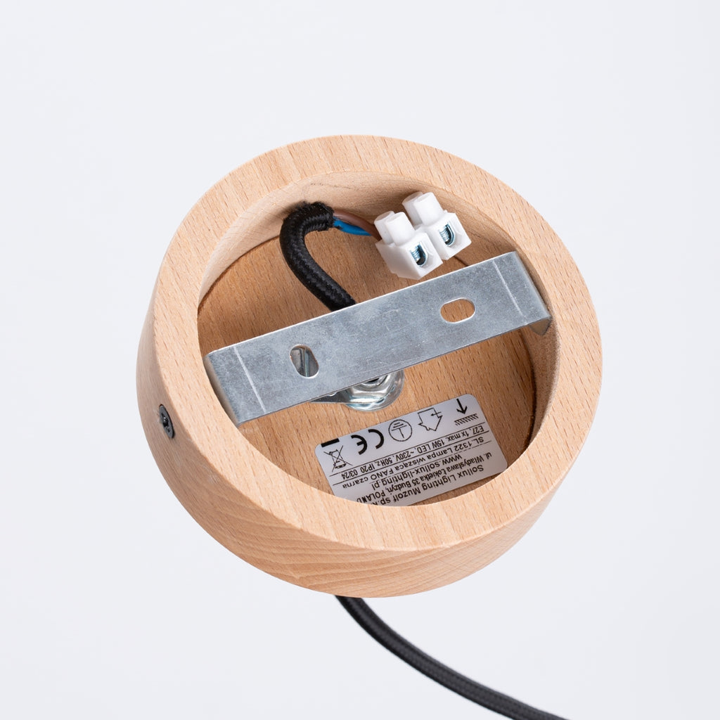 Pendelleuchte FANO Schwarz Sollux Lighting