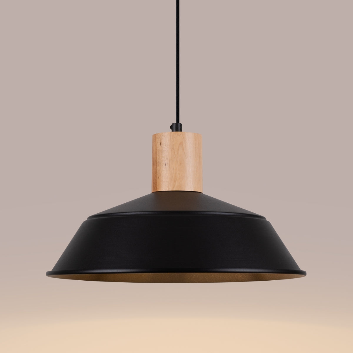 Pendelleuchte FANO Schwarz Sollux Lighting