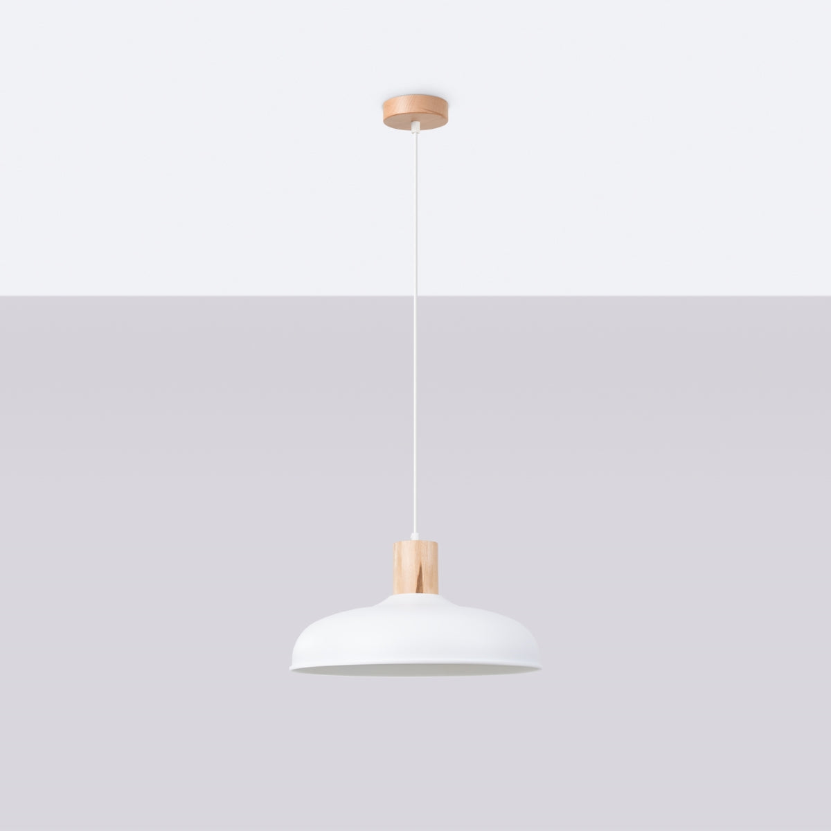 Pendelleuchte INDY Weiß Sollux Lighting
