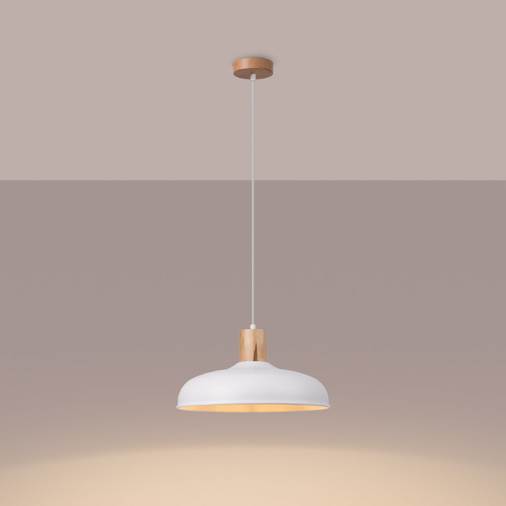 Pendelleuchte INDY Weiß Sollux Lighting