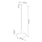 Pendelleuchte INDY Schwarz Sollux Lighting
