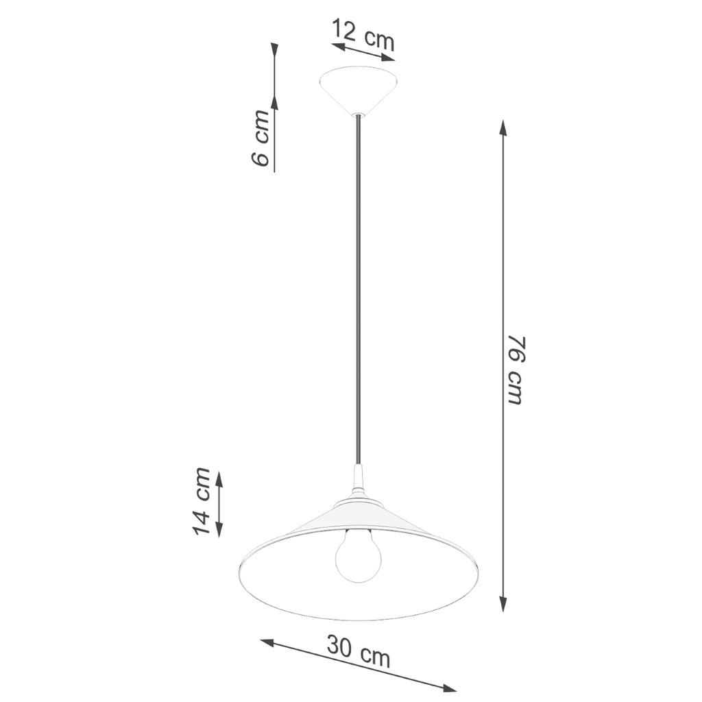 Pendelleuchte ZUMA Weiß Sollux Lighting