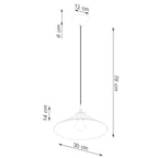 Pendelleuchte ZUMA Weiß Sollux Lighting