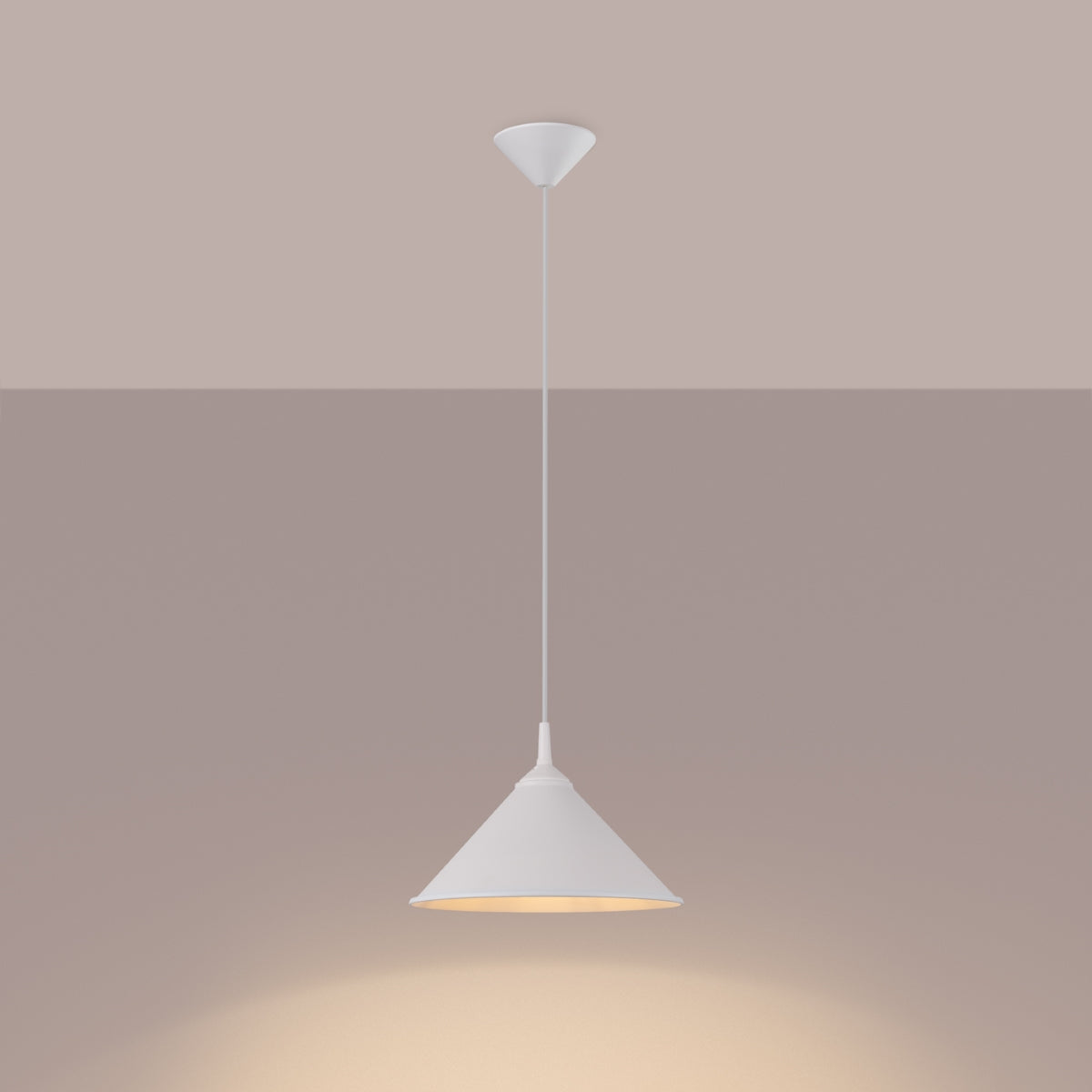 Pendelleuchte ZUMA Weiß Sollux Lighting