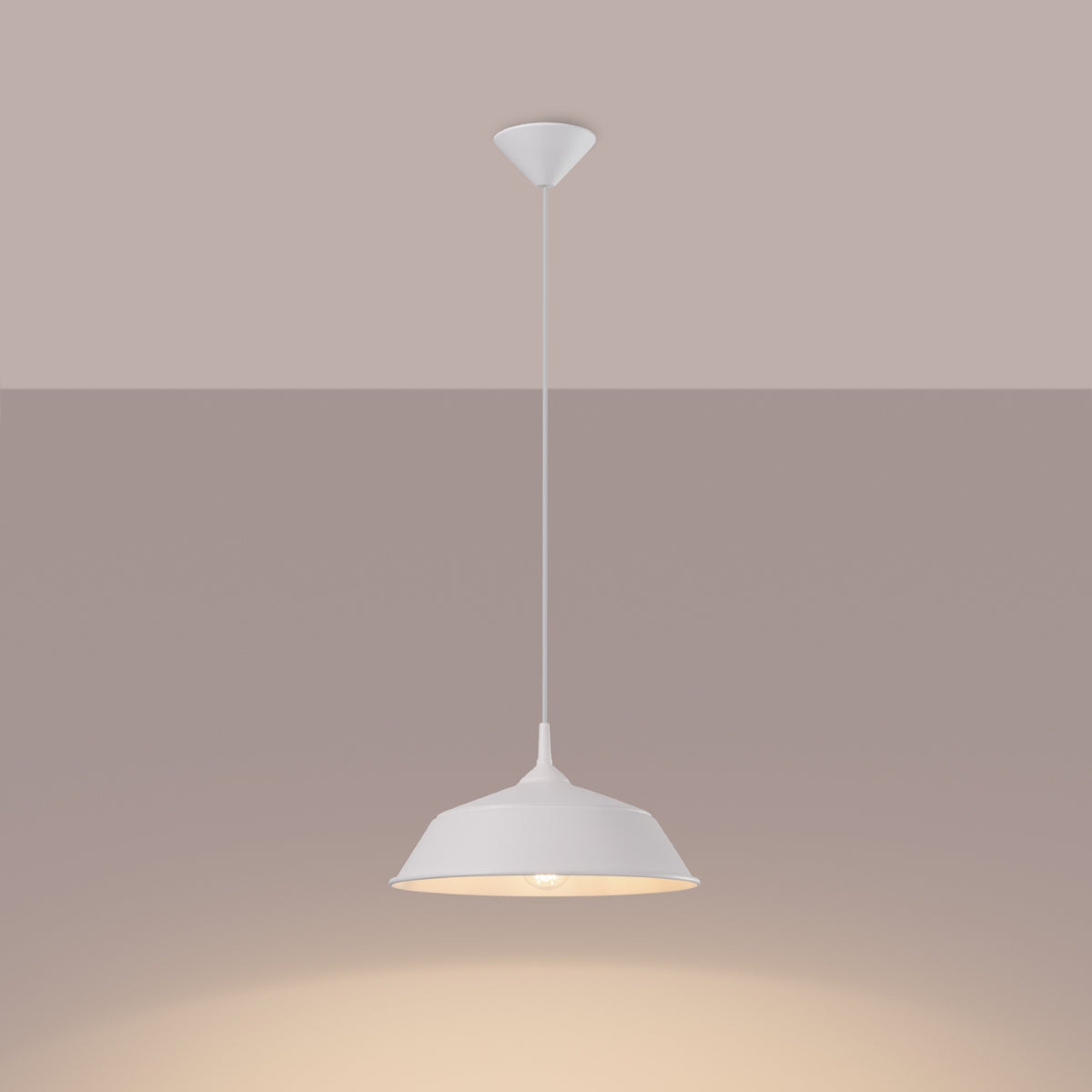 Pendelleuchte FRIKA Weiß Sollux Lighting