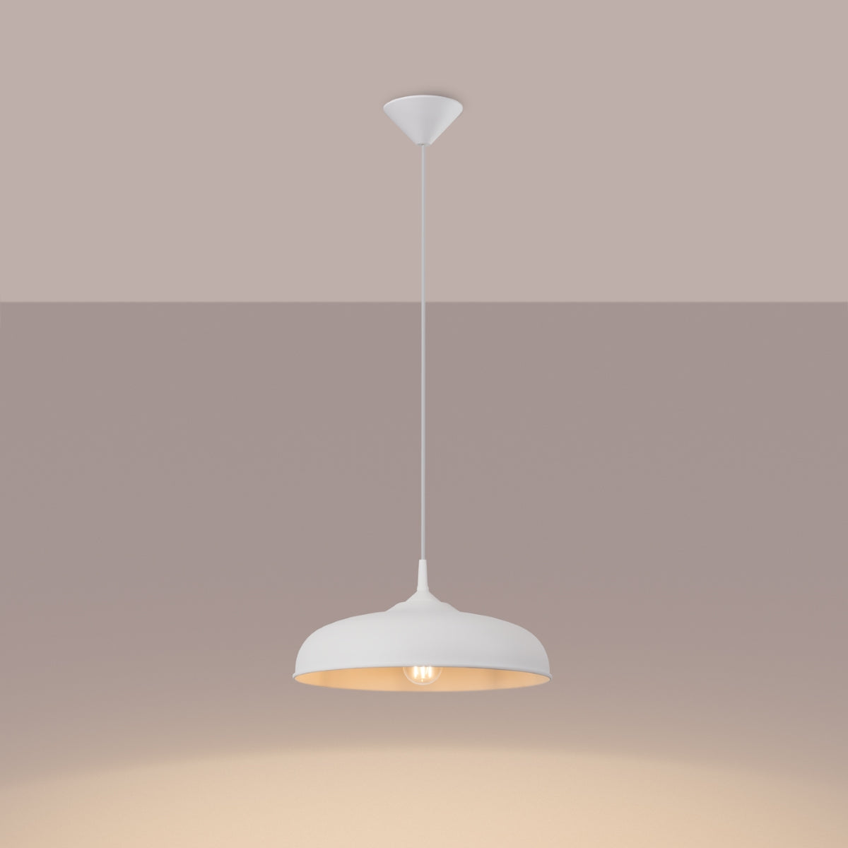 Pendelleuchte GINA Weiß Sollux Lighting