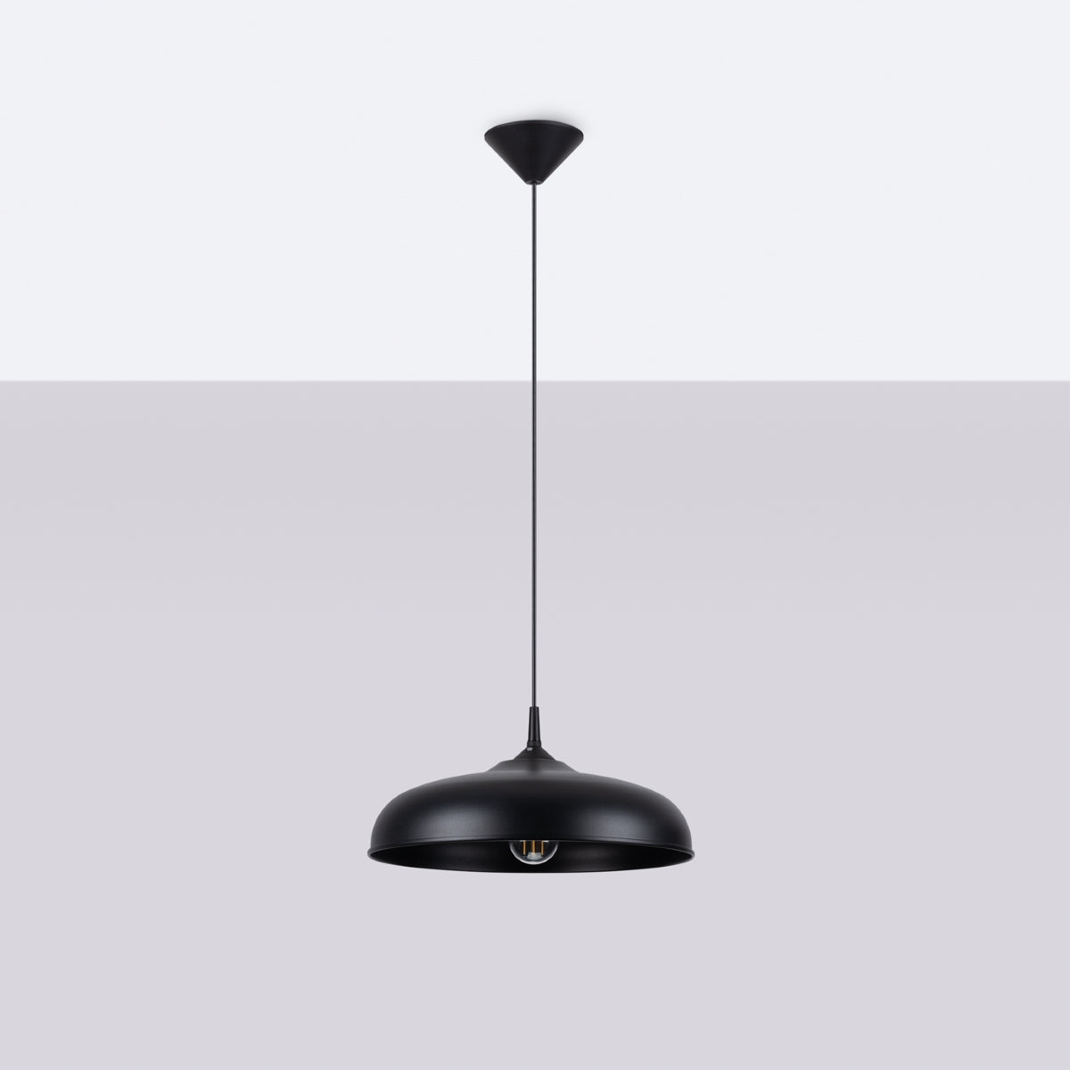 Pendelleuchte GINA Schwarz Sollux Lighting