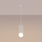 Pendelleuchte BRINA 1 Weiß Sollux Lighting