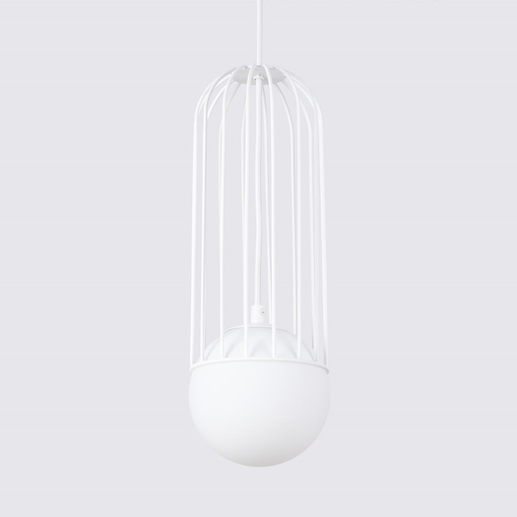 Pendelleuchte BRINA 1 Weiß Sollux Lighting