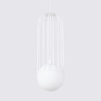 Pendelleuchte BRINA 1 Weiß Sollux Lighting