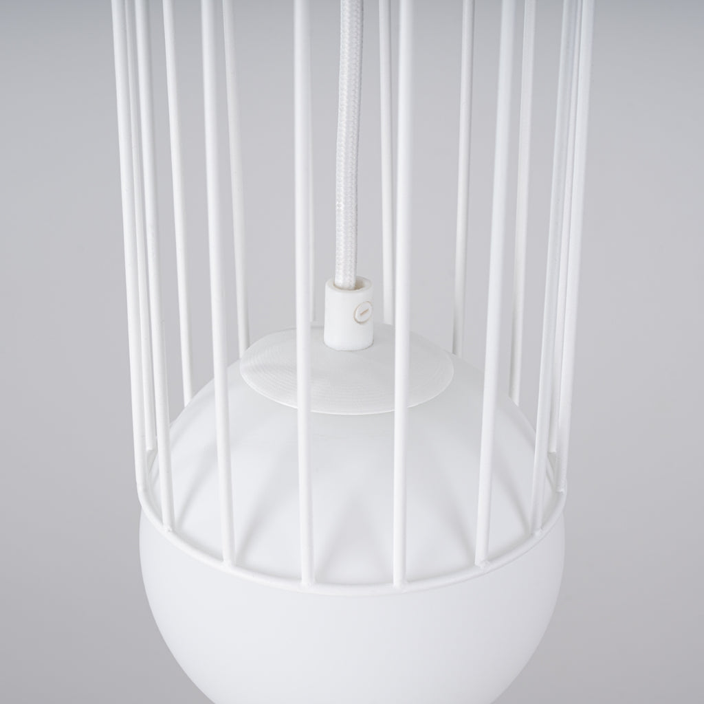 Pendelleuchte BRINA 1 Weiß Sollux Lighting