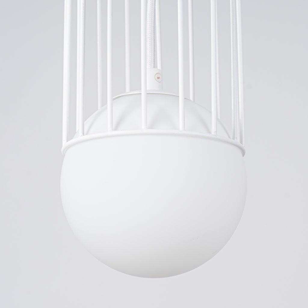 Pendelleuchte BRINA 1 Weiß Sollux Lighting